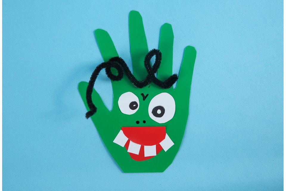 Monster basteln: Monster aus Papier
