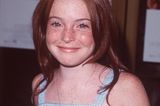 Kinderstars: Lindsay Lohan posiert auf dem roten Teppich.