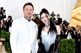 Star-Babys: Elon Musk und Ex-Freundin Grimes auf dem roten Teppich.