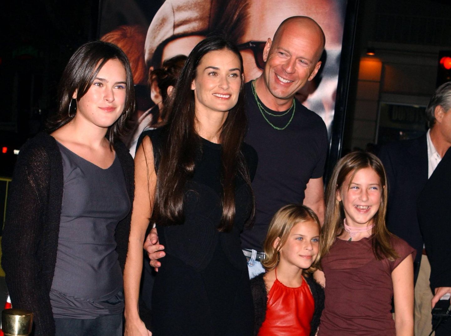 Star-Babys: Demi Moore und Bruce Willis mit ihren Kindern.