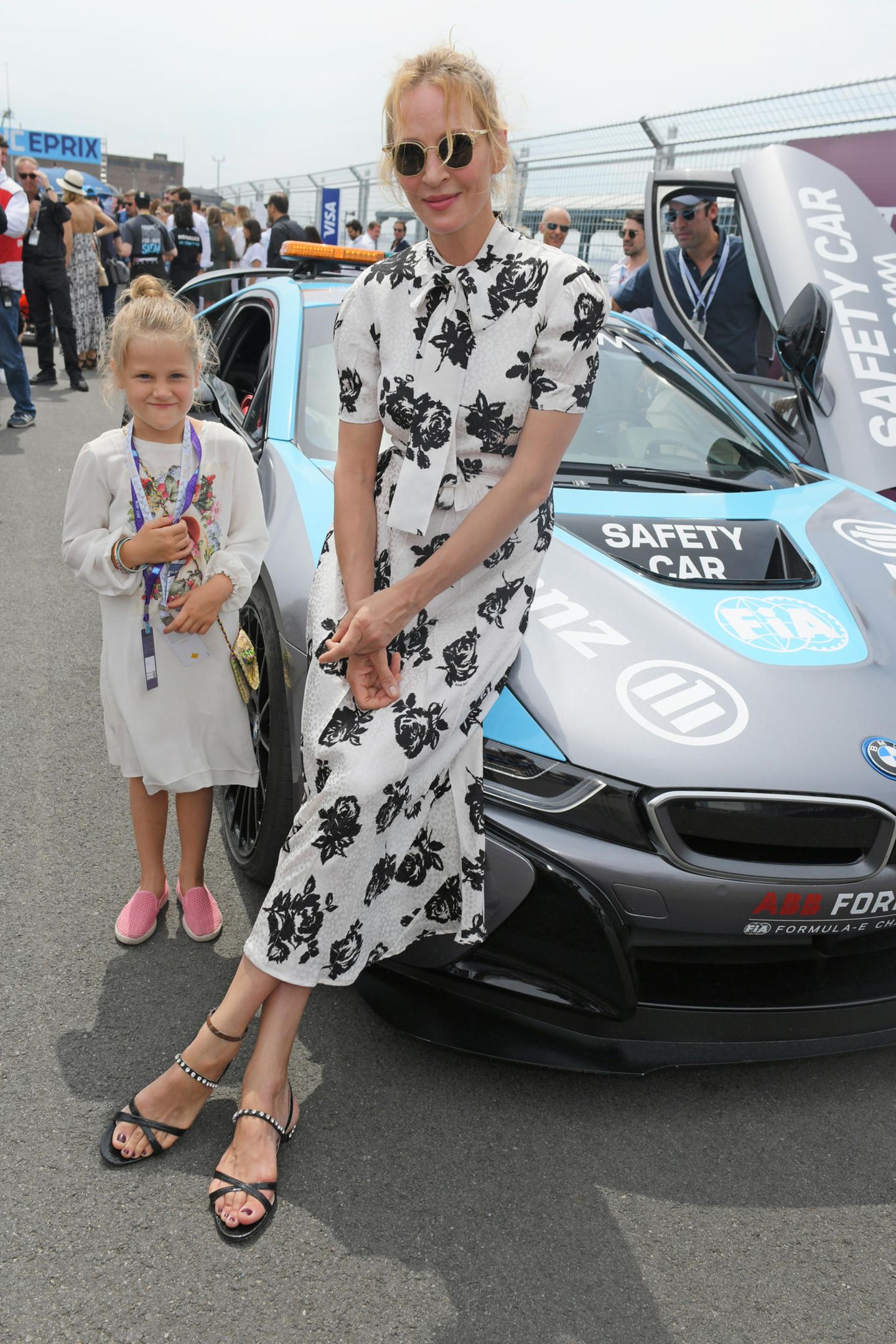 Star-Babys: Uma Thurmann mit Tochter Luna.