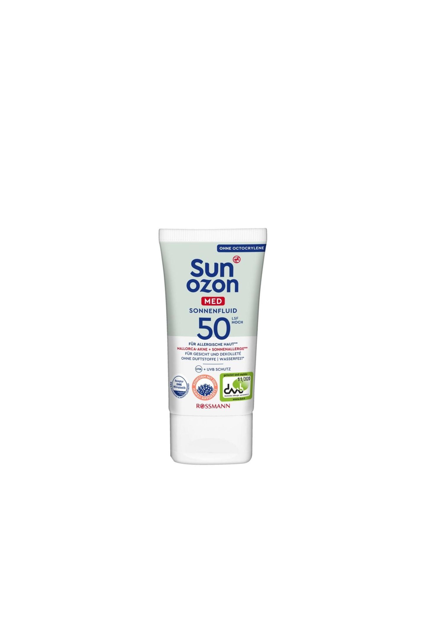 Sonnenschutz Gesicht: SunOzon Med Sonnenfluid 50