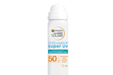 Sonnencreme Gesicht: Garnier over makeup Spray super UV 50