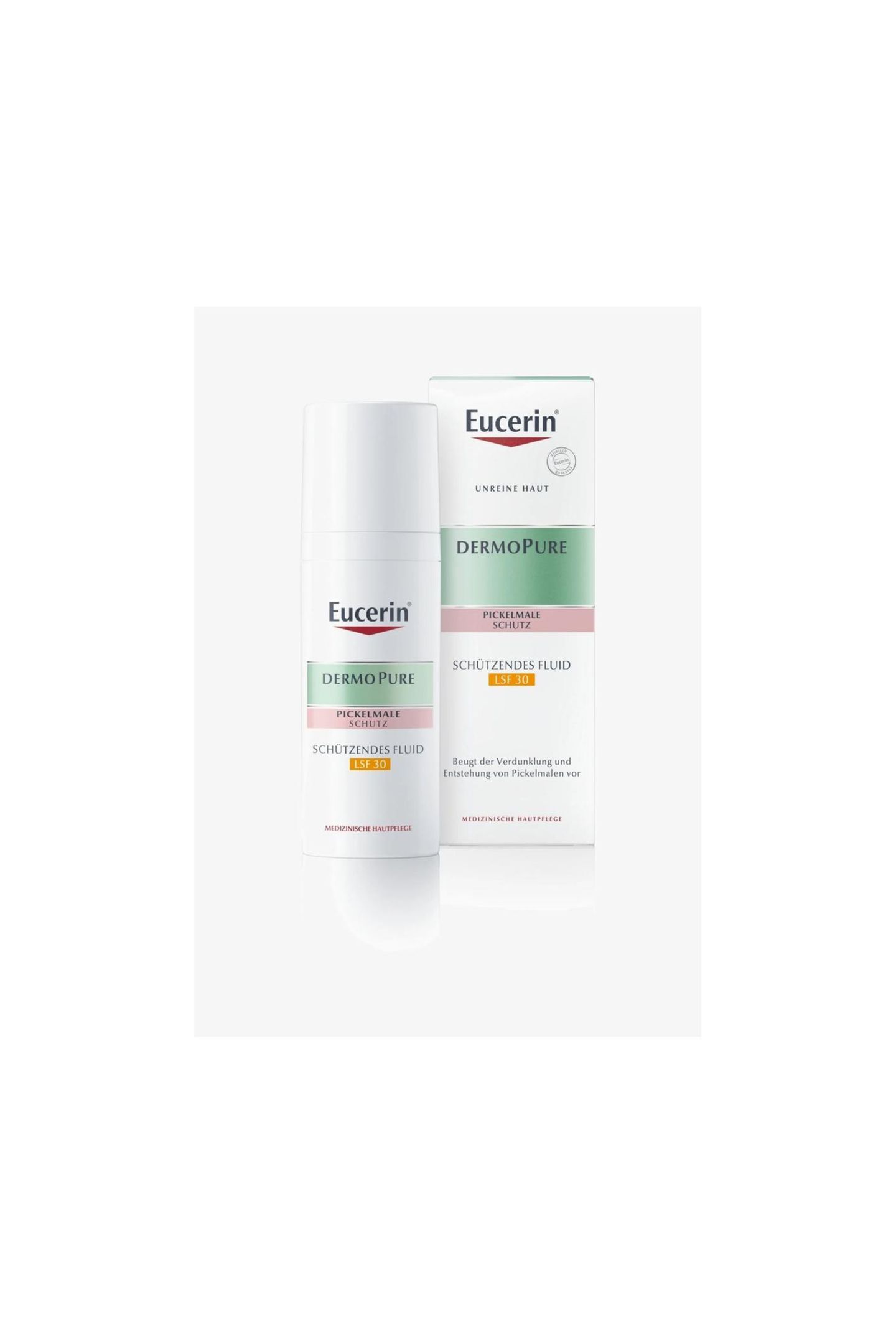 Sonnenschutz: Eucerin Gesichtspflege Dermopure schützendes FLuid LSF 30