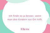 Sprüche, die Adoptiveltern nicht mehr hören können: Ich finde es ja besser, wenn man den Kindern vor Ort hilft.