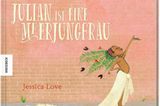 Julian liebt Meerjungfrauen. Als er auf der Heimfahrt in der U-Bahn drei als Meerjungfrauen verkleidete Frauen sieht, die farbenfroh aufgetürmte Frisuren und bunte Kleider mit Fischschwänzen tragen, ist er hin und weg – und am liebsten wäre er auch so. Zu Hause verkleidet sich Julian selbst als Nixe und ist komplett er selbst. Seine Oma akzeptiert ihn so wie er ist.  Das Bilderbuch von Jessica Love erzählt auf den farbenfrohen Seiten auch mit wenig Text von Individualität, Diversität, Vielfalt und Freude. Und davon, dass man genau so sein kann, wie man ist.  "Julian ist eine Meerjungfrau" veröffentlicht vom Knesebeck Verlag für 14,00 Euro. Für 4-6 Jahre.
