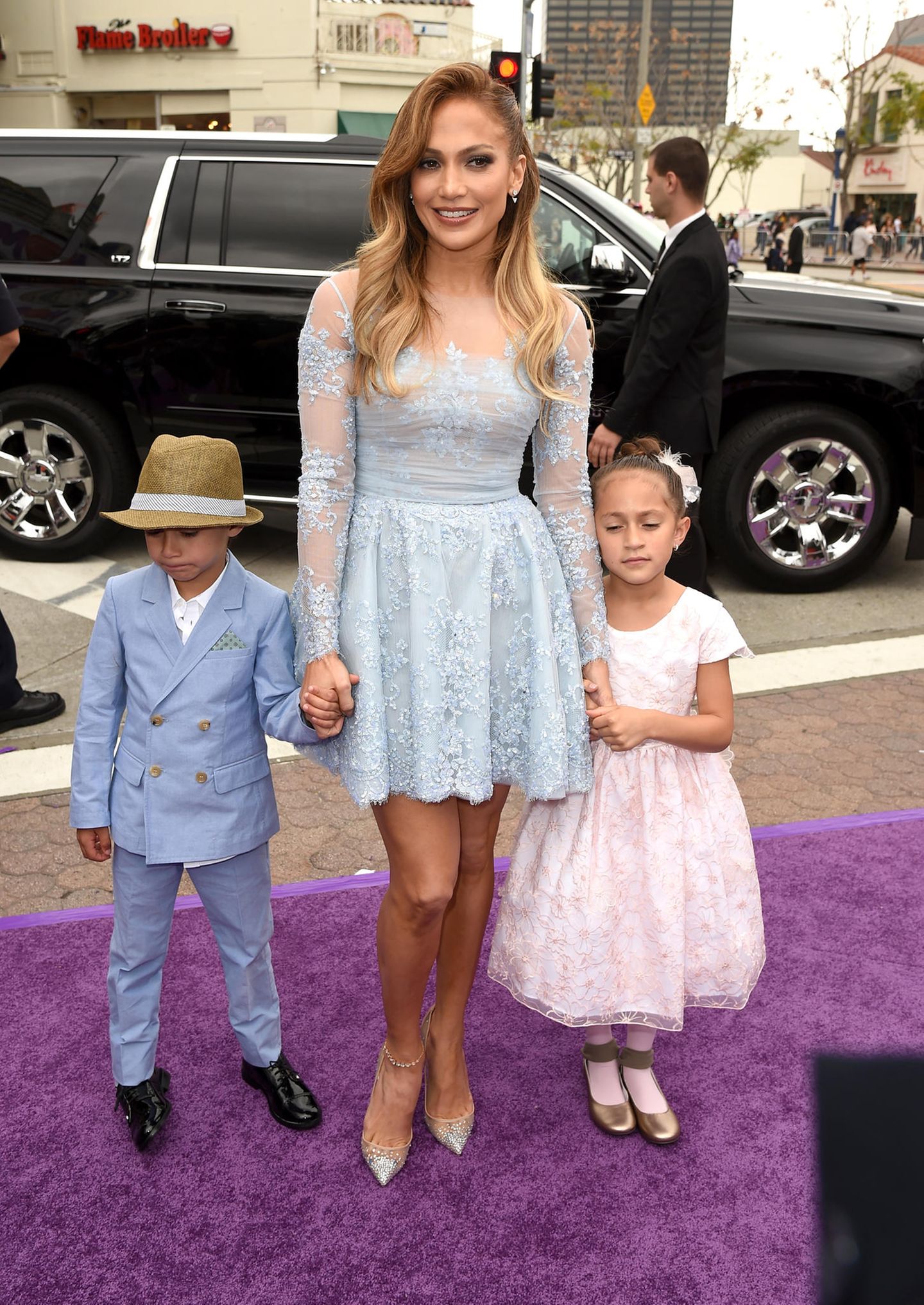 Single-Mamas: Jennifer Lopez mit Max und Emme