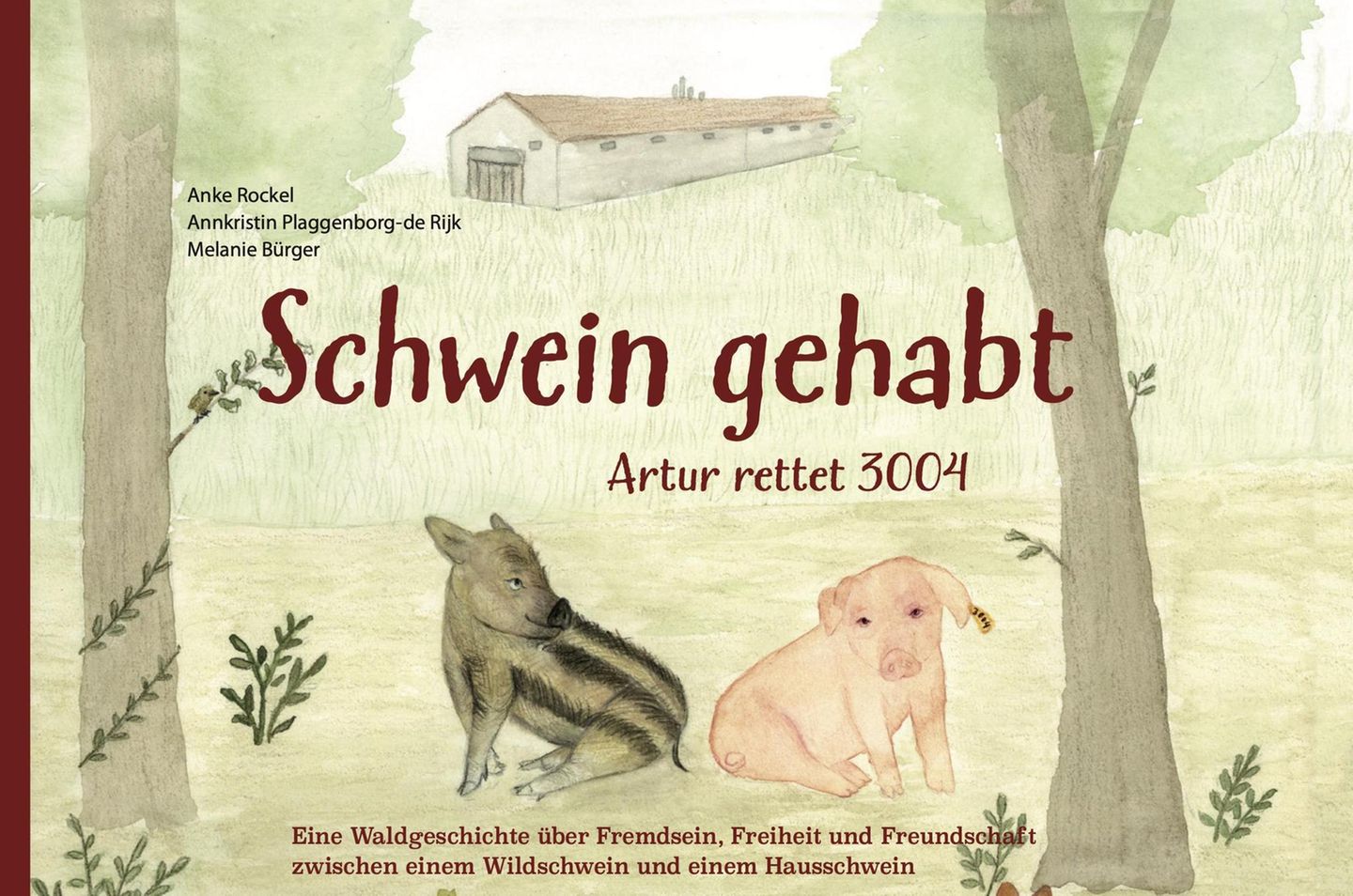 Kinderbuch "Schwein gehabt – Artur retten 3004"