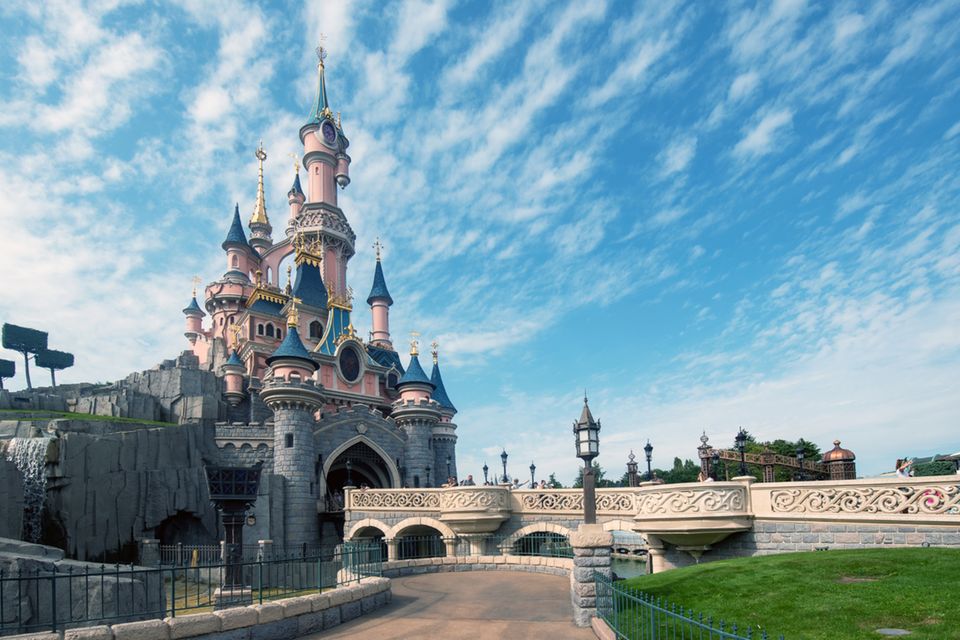 Dornröschenschloss im Disneyland in Paris