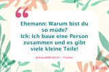 Witziger Tweet von @AnecdtlBrthCtrl zum Thema Zusammenbauen