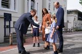 Royale Kinder: Prinz Louis, Prinz George, Prinzessin Charlotte, Prinz William und Herzogin Kate