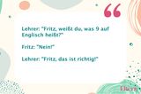 Fritzchen-Witze Englisch lernen