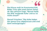 Fritzchen-Witze: Kunstunterricht