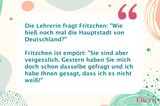 Fritzchen-Witze: Die Hauptstadt von Deutschland