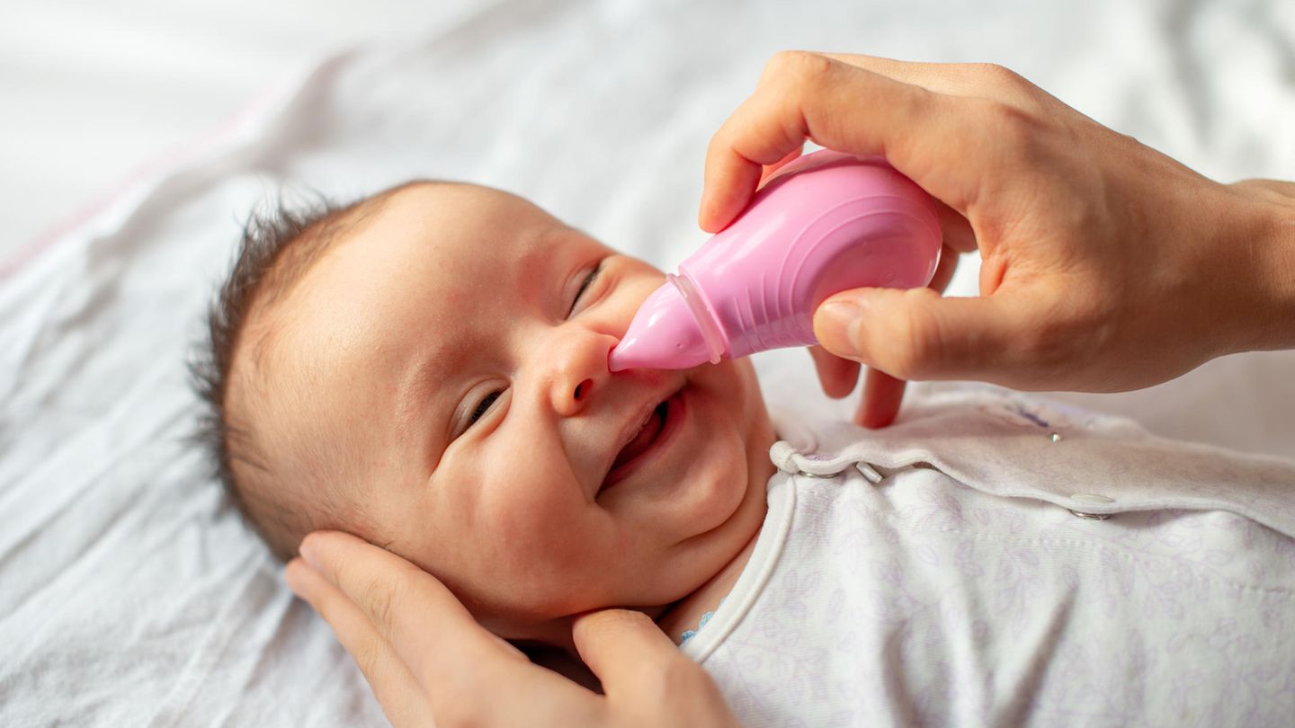Nasensauger für Babys: Was ihr wissen solltet!