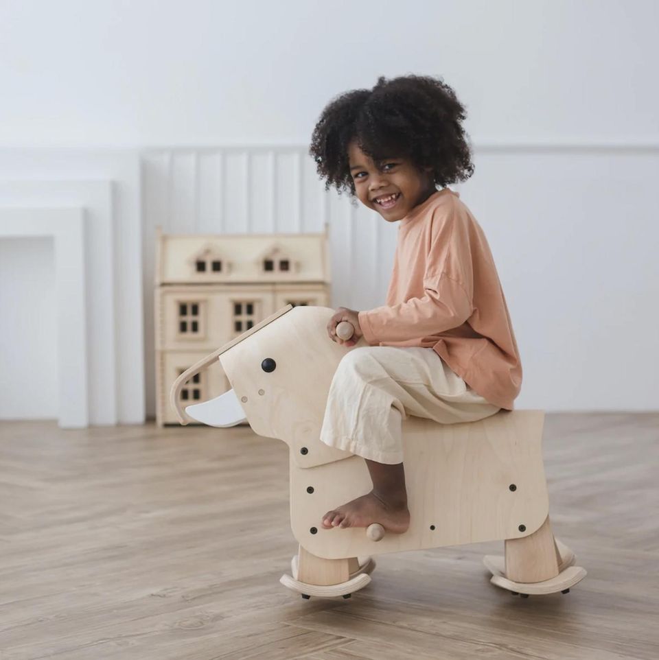 Schaukeltier von Plantoys Weihnachten 2022: Plantoys