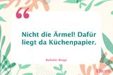 "Nicht in die Haare fassen!": 16 Sprüche über das Essen mit Kleinkindern
