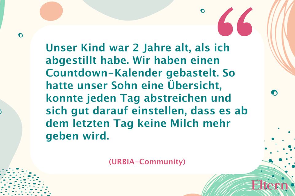 Tipps, die das Abstillen leichter machen Eltern.de