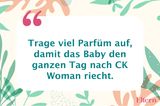 Dinge, die Du beim Baby-Besuch nicht machen solltest