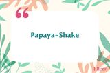 Achte darauf, dass immer genügend Obst im Haus ist - und gönn es dir am besten schon zum Frühstück! Denn ein selbst gemachter Obst-Shake schmeckt nicht nur prima, sondern weckt die Lebensgeister auch deutlich besser und vor allem nachhaltiger als ein schnell heruntergekippter Kaffee. Unser Vorschlag:  Papaya-Shake (ergibt zwei Portionen mit je 200 Kalorien) 1 Papaya halbieren und entkernen. Fruchtfleisch aus der Schale lösen und grob würfeln. Eine halbe frische Ananas schälen und das Fruchtfleisch klein schneiden. Mit 2 TL Limettensaft und 400 ml Buttermilch in den Mixer geben und kräftig pürieren.