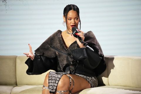Super-Bowl-Star Rihanna: Rihanna bei einem Interview