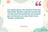 Mit dem Kind spielen: Wie beschäftigen sich Eltern mit ihrem Nachwuchs?