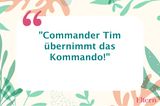 Mutmachsätze Commander Tim