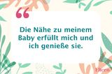Glaubenssätze Schwangerschaft: Nähe