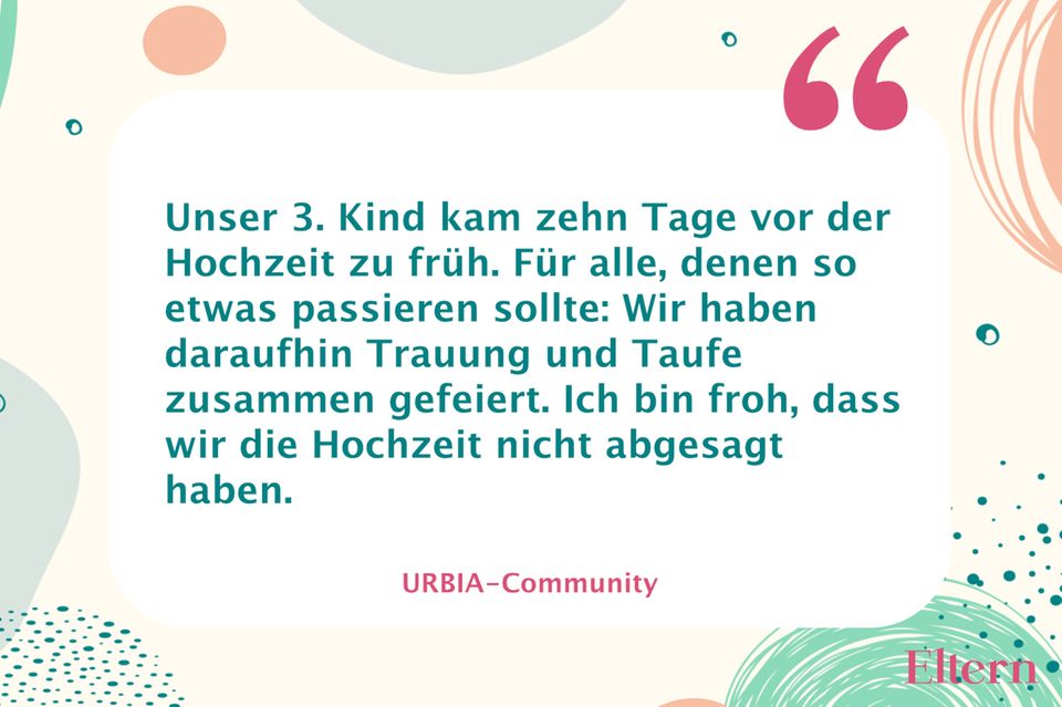 Schwanger heiraten Tipps und Erfahrungen Eltern.de