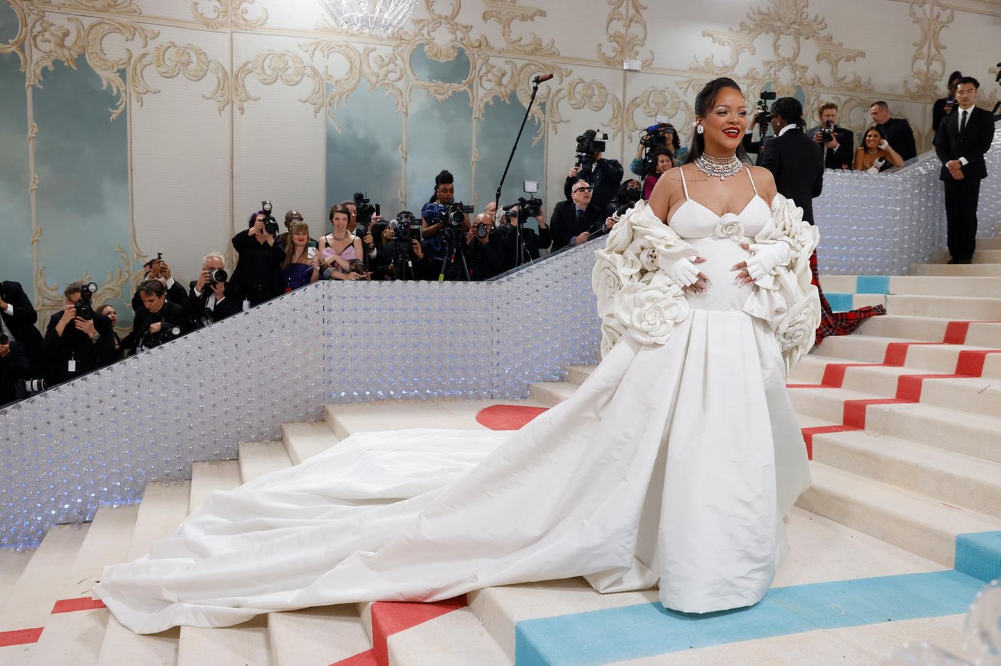 Schwangere Stars: Rihanna