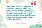 Einschulungsfeier - Eltern erzählen