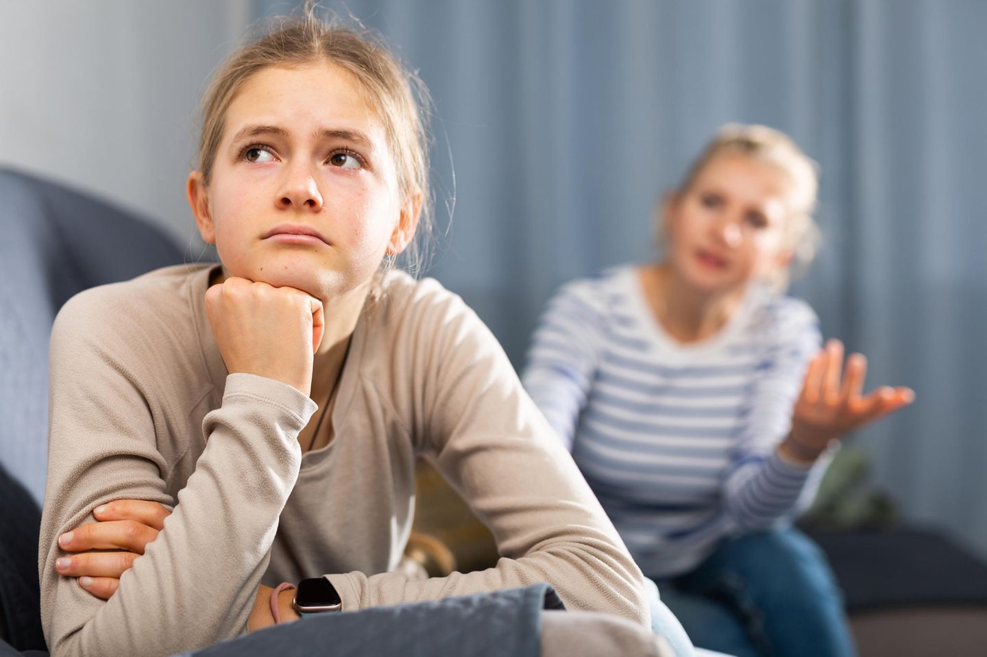 Narzisstische Eltern: Tochter und Mutter