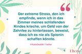 Lustiger Tweet von KatieDeal99 zum Thema Elternschaft