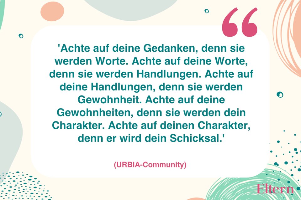 Mutmachende Sprüche in schweren Zeiten Eltern.de