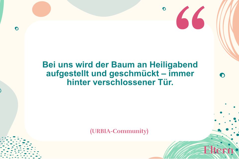 Familientradition Wann wird der Weihnachtsbaum aufgestellt? Eltern.de