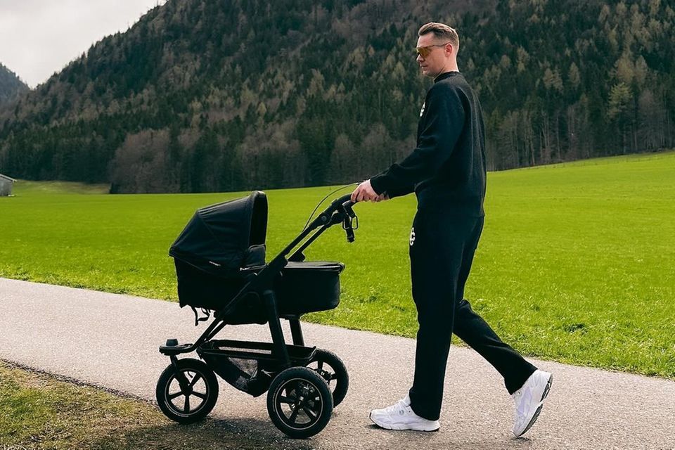 Kinderwagen der Promis: Manuel Neuer