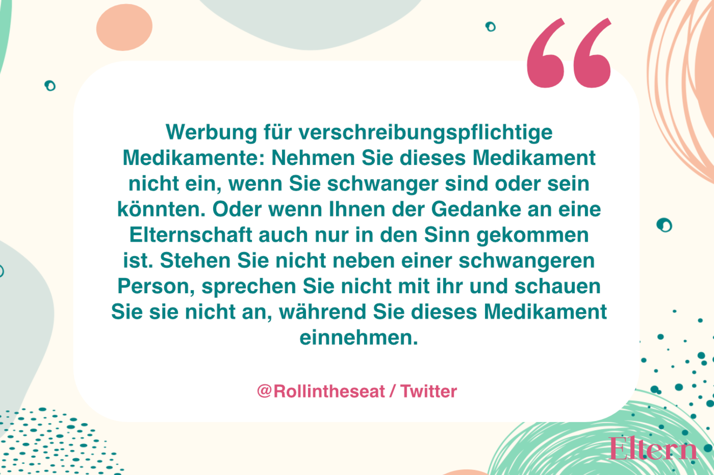 Schwangerschafts-Tweets: Du suchst Monate lang den perfekten Namen um dein  Kind dann kleiner Hummer zu nennen. | Eltern.de